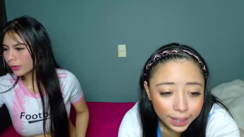 Snapshot of 2cgirls18 chatting on 01/11/26, 01:38 Tip us ask our names online show from 01/11/26, 01:38