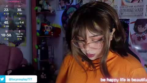 Snapshot of 777lucycosplay chatting on 07/06/26, 02:25 Lucycosplay777 online show from 07/06/26, 02:25