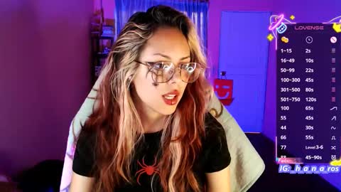 Snapshot of 7hana7 chatting on 10/30/25, 06:08 Hana online show from 10/30/25, 06:08