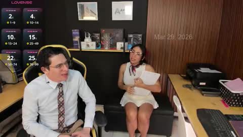 Snapshot of _danyland_ chatting on 03/29/26, 05:24 WELCOME TO THE OFFICE online show from 03/29/26, 05:24