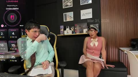 Snapshot of _danyland_ chatting on 03/31/26, 08:42 WELCOME TO THE OFFICE online show from 03/31/26, 08:42