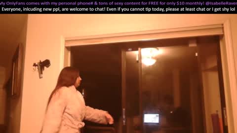 IsabelleRaven online show from 01/11/25, 06:56