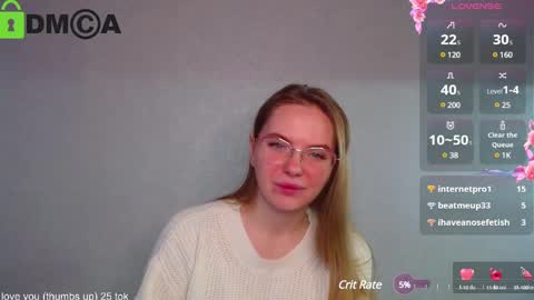 Welcome guys  Pleasure to see you all here  My name is Lysafeta and MichaelaTip menu is active Private is open  online show from 12/02/24, 07:47