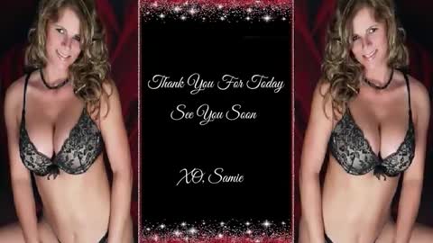 Samantha online show from 01/05/26, 05:27