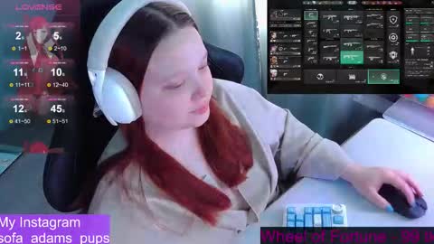 Snapshot of _sofia_adam_ chatting on 02/22/26, 10:25 pups online show from 02/22/26, 10:25