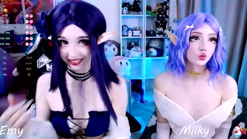 Emy and MilkyCute today    MY TG CHANNEL online show from 09/27/25, 06:24