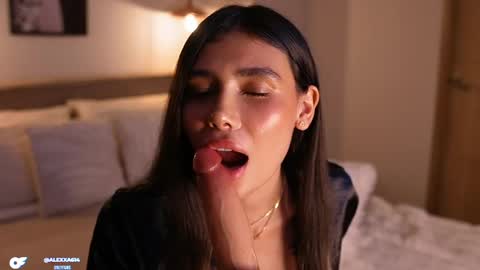 Snapshot of abril_w18 chatting on 05/15/26, 10:50 My name is Alexa. Please say hello I like to chat with you. If you have requests please use tip online show from 05/15/26, 10:50