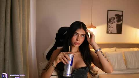 Snapshot of abril_w18 chatting on 05/20/26, 09:43 My name is Alexa. Please say hello I like to chat with you. If you have requests please use tip online show from 05/20/26, 09:43