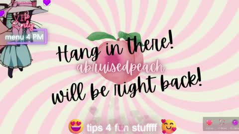 Snapshot of abruisedpeach chatting on 05/27/26, 02:30 Peach online show from 05/27/26, 02:30