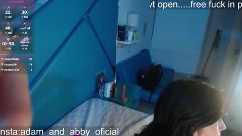 Snapshot of adam_and_abby_ chatting on 01/30/25, 11:55 adam and abby online show from 01/30/25, 11:55