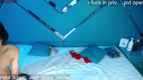 Snapshot of adam_and_abby_ chatting on 01/31/25, 10:52 adam and abby online show from 01/31/25, 10:52