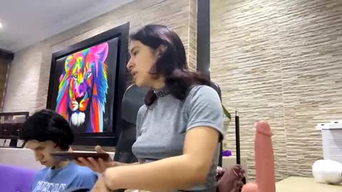 Snapshot of adam_and_abby_ chatting on 02/06/25, 02:22 adam and abby online show from 02/06/25, 02:22