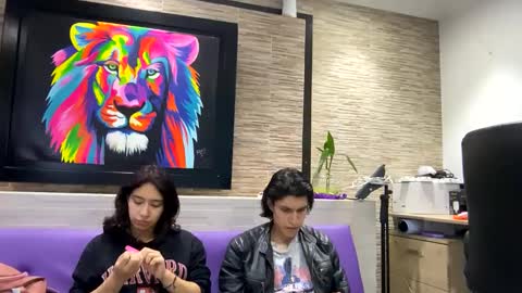 Snapshot of adam_and_abby_ chatting on 02/07/25, 08:10 adam and abby online show from 02/07/25, 08:10