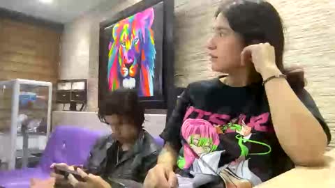 Snapshot of adam_and_abby_ chatting on 02/21/25, 08:27 adam and abby online show from 02/21/25, 08:27