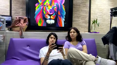 Snapshot of adam_and_abby_ chatting on 02/28/25, 11:45 adam and abby online show from 02/28/25, 11:45