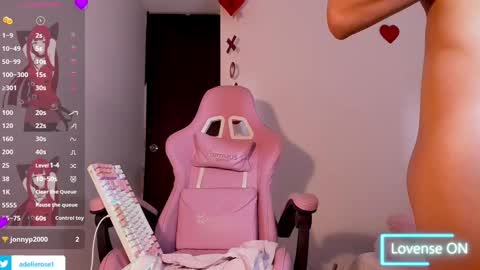 Snapshot of adelle_rose1 chatting on 02/22/25, 07:34 Adelle online show from 02/22/25, 07:34