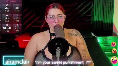 Airam Clair online show from 11/17/25, 08:14