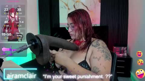 Airam Clair online show from 11/18/25, 08:13