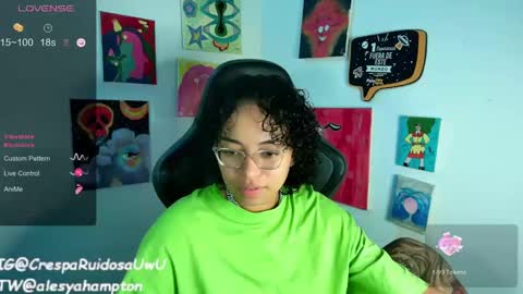 Snapshot of alesyahampton chatting on 01/09/25, 03:15 Crespa Ruidosa online show from 01/09/25, 03:15