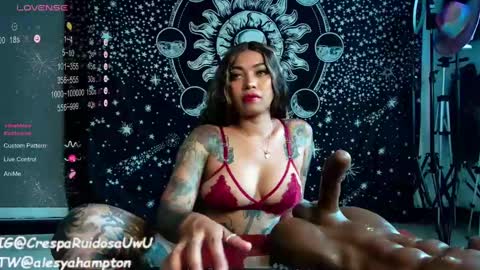 Snapshot of alesyahampton chatting on 01/30/25, 07:59 Crespa Ruidosa online show from 01/30/25, 07:59
