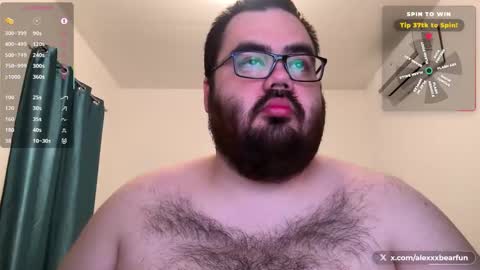 Snapshot of alexxxbear chatting on 02/22/26, 09:24 alexxxbear online show from 02/22/26, 09:24