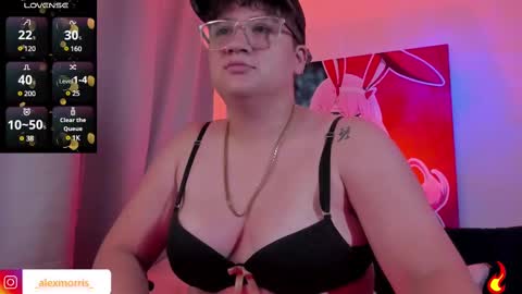 Snapshot of alexxxmorris chatting on 02/27/25, 11:10 ALEXXX MORRIS online show from 02/27/25, 11:10