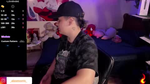 Snapshot of alexxxmorris chatting on 09/29/25, 09:58 ALEXXX MORRIS online show from 09/29/25, 09:58