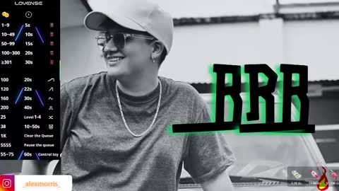 Snapshot of alexxxmorris chatting on 10/21/25, 07:03 ALEXXX MORRIS online show from 10/21/25, 07:03