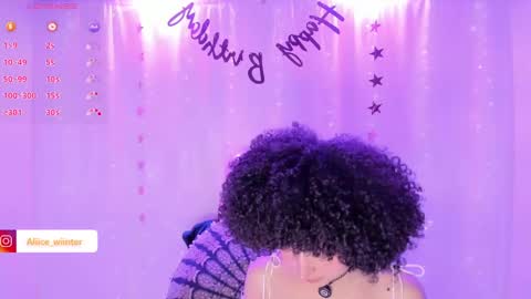 Snapshot of alice_wiinter chatting on 01/20/25, 12:25 Alice online show from 01/20/25, 12:25