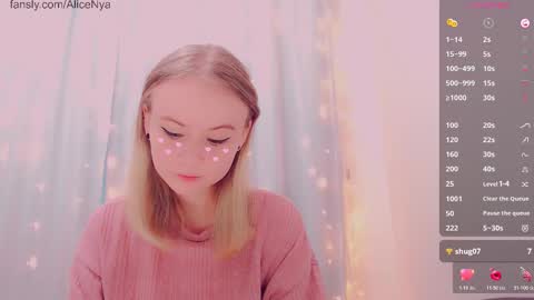 Alice online show from 01/11/26, 07:24