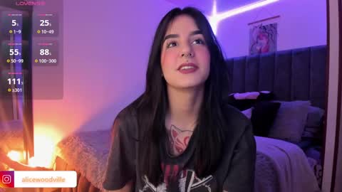 Snapshot of alicewoodville chatting on 02/12/25, 01:30 Alice online show from 02/12/25, 01:30