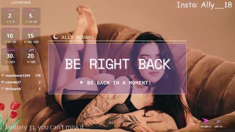 Ally  online show from 01/29/25, 06:54