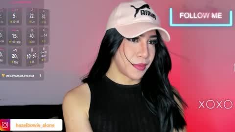 Snapshot of alonehazel chatting on 12/03/25, 12:07 Hazel Bowie online show from 12/03/25, 12:07