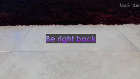 Amai  Sinclair  online show from 09/14/25, 06:01