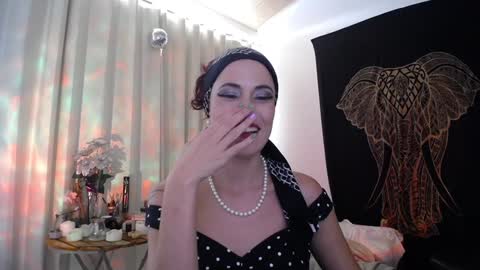 Snapshot of amatista_riveera chatting on 01/08/25, 09:23 Amatista  Next stream 9 DEC 1 PM COLOMBIAN TIME  miss u and love u online show from 01/08/25, 09:23