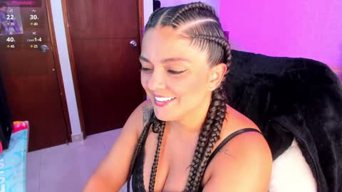 Snapshot of ameliamedina chatting on 01/14/25, 06:02 I am Ame Nice to meet you online show from 01/14/25, 06:02