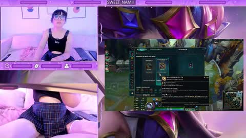 Snapshot of amy_lit chatting on 02/21/26, 08:54 Hello I am Allison Welcome to my room and let is have a good time together whith me online show from 02/21/26, 08:54