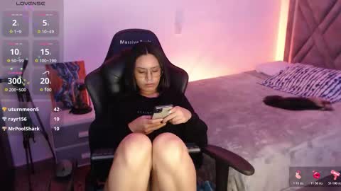 Snapshot of amy_stiward chatting on 03/27/26, 06:40 Mia Cristancho online show from 03/27/26, 06:40