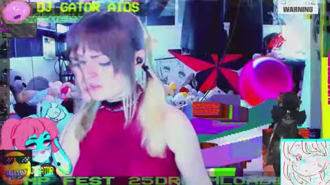 Snapshot of anchew chatting on 10/28/25, 03:43 ANIME NIGHTS JOIN OUR DISCORD  online show from 10/28/25, 03:43