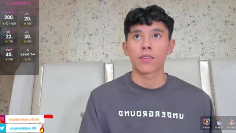 ngel Esteban  online show from 01/19/25, 04:01