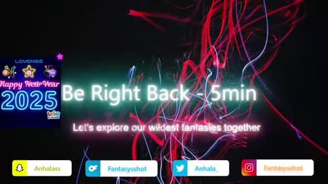 Anhala Rivera online show from 01/08/25, 01:53