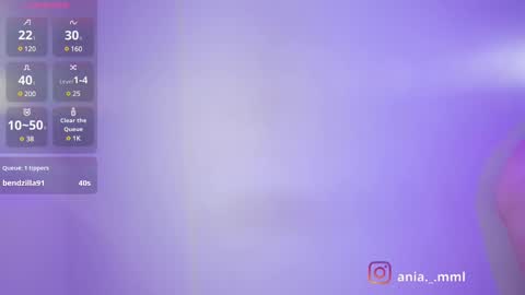 Snapshot of ania_mml chatting on 03/07/25, 02:57 Ania online show from 03/07/25, 02:57