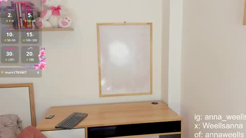 Snapshot of anna_wells chatting on 02/25/25, 07:14 Anna Weells online show from 02/25/25, 07:14