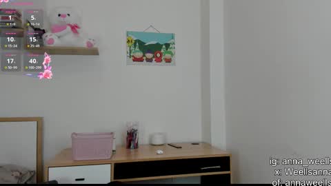 Snapshot of anna_wells chatting on 09/26/25, 07:07 Anna Weells online show from 09/26/25, 07:07