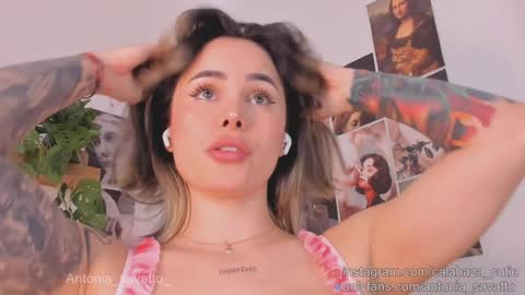 Snapshot of antonia_savatto_ chatting on 01/21/25, 06:34 o ANTO online show from 01/21/25, 06:34