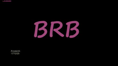 anyawink online show from 12/19/25, 04:19