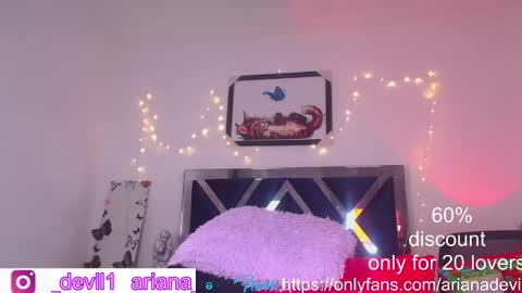 ariana devil online show from 02/19/25, 07:05