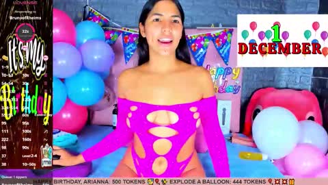 Snapshot of ariannalewis1 chatting on 12/01/25, 07:41 Arianna online show from 12/01/25, 07:41