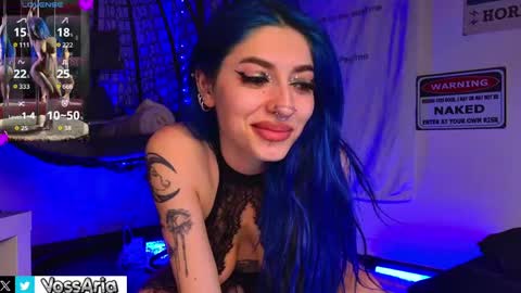 Snapshot of ariavossx chatting on 04/13/26, 09:09 Aria online show from 04/13/26, 09:09