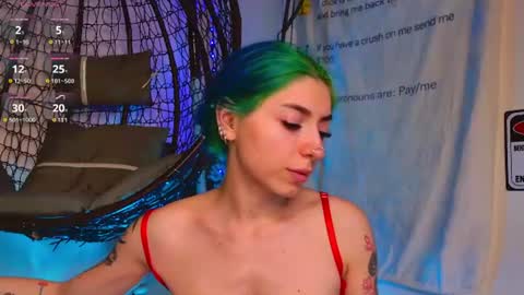 Snapshot of ariavossx chatting on 06/28/26, 10:49 Aria online show from 06/28/26, 10:49